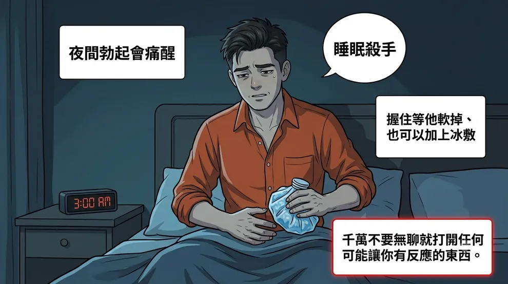 割包皮手術後的勃起疼痛