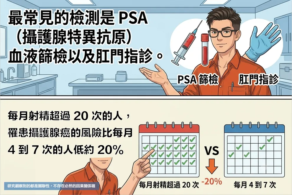 攝護腺疾病的檢測、治療及預防