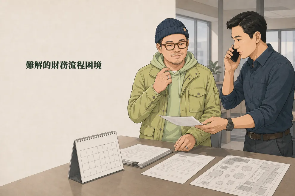 難解的財務流程困境
